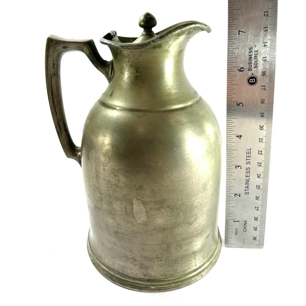 Antique Stanley Insulating Co Vacuum Insulated Pitcher New Britain CT - Picture 5 of 9